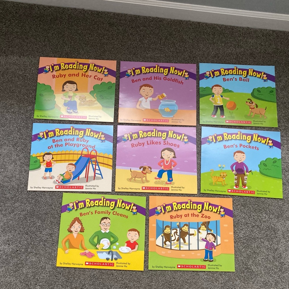 Set of 8 Early Reader Books